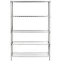 Safavieh Echo 5 Tier Heavy Duty Shelve- Black - 63 x 75.6 x 18 in. HAC2004A